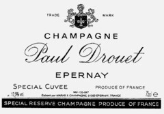 CHAMPAGNE Paul Drouet