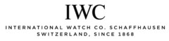 IWC INTERNATIONAL WATCH CO. SCHAFFHAUSEN SWITZERLAND, SINCE 1868