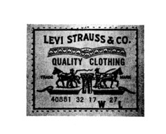 LEVI STRAUSS & CO. QUALITY CLOTHING