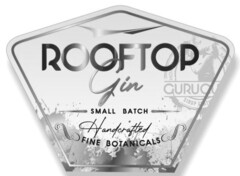 ROOFTOP Gin SMALL BATCH Handcrafted FINE BOTANICALS