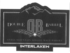 DB DOUBLE BARREL SWISS MOUNTAIN SINGLE MALT WHISKY INTERLAKEN