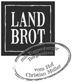 LANDBROT mit Toggenburger Bergweizen vom Hof Christian Müller