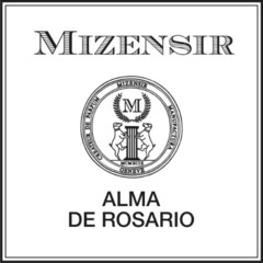 MIZENSIR M  ALMA DE ROSARIO