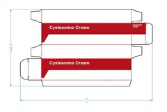 Cysteamine cream