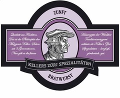 ZUNFT KELLER'S ZÜRI SPEZIALITÄTEN BRATWURST