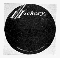 Hickory HICKORY RECORDS INC. NASHVILLE TENN.