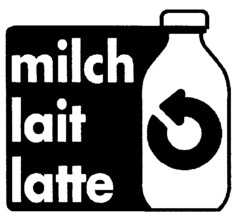 milch lait latte