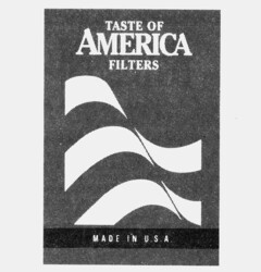 TASTE OF AMERICA FILTERS