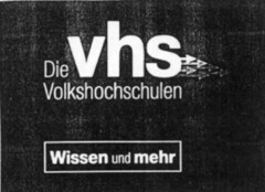 Die vhs Volkshochschulen Wissen und mehr