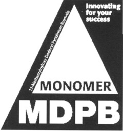MDPB MONOMER Innovating for your success 12-Methacryloyloxy Dodecyl Pyridinium Bromide