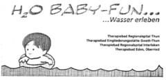 H2O BABY-FUN... ...Wasser erleben Therapiebad Regionalspital Thun Therapiebad Eingliederungsstätte Gwatt-Thun Therapiebad Regionalspital Interlaken Therapiebad Eden, Oberried