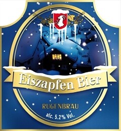 Eiszapfen Bier RUGENBRÄU alc. 5.2% Vol.