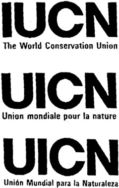 IUCN The World Conservation Union UICN Union mondial pour la nature UICN Union Mundial para la Naturaleza