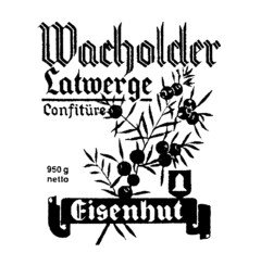 Wacholder Latwerge Confitüre Eisenhut