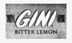 GINI BITTER LEMON