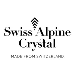 Swiss Alpine Crystal MADE FROM SWITZERLAND