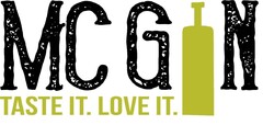 MC GIN TASTE IT. LOVE IT.