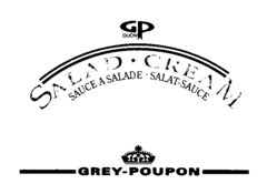 GP DIJON SALAD . CREAM SAUCE A SALADE . SALAT-SAUCE GREY-POUPON