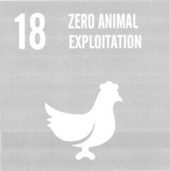 18 ZERO ANIMAL EXPLOITATION