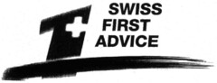 SWISS FIRST ADVICE