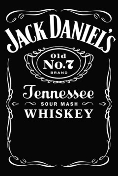 JACK DANIEL'S Old No.7 BRAND Tennessee SOUR MASH WHISKEY