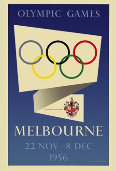 OLYMPIC GAMES MELBOURNE 22 NOV - 8 DEC 1956