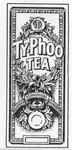 TTT Ty-Phoo TEA DELICIOUS ECONOMICAL REFRESHING