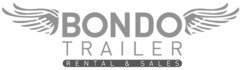 BONDO TRAILER RENTAL & SALES