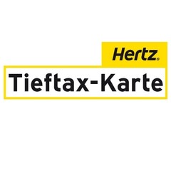 Hertz Tieftax-Karte