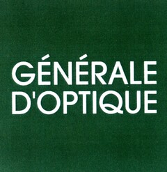 GÉNÉRALE D'OPTIQUE