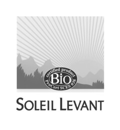 SOLEIL LEVANT Bio certified product ProCert SCES 038