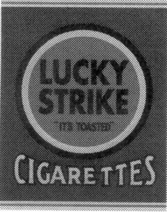 LUCKY STRIKE "IT'S TOASTED" CIGARETTES