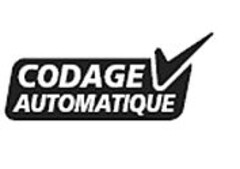 CODAGE AUTOMATIQUE