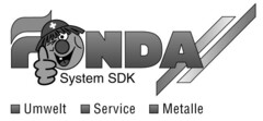 FONDA System SDK Umwelt Service Metalle