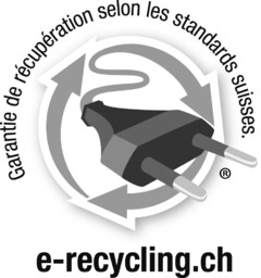 e-recycling.ch Garantie de récupération selon les standards suisses.