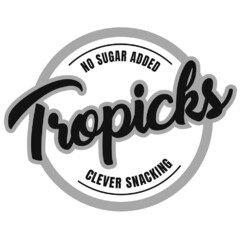Tropicks CLEVER SNACKING NO SUGAR ADDED