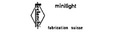 minilight Leclanché fabrication suisse