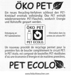 ÖKO PET PET ECOLO. feldschloesschen
