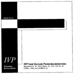 IVP PERSONAL RECRUITMENT IVP IVAN VACCARI PERSONALBERATUNG