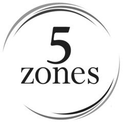 5 zones