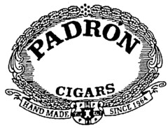 PADRON CIGARS HAND MADE SINCE 1964