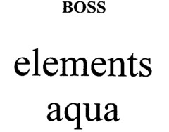 BOSS elements aqua