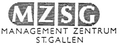 MZSG MANAGEMENT ZENTRUM ST. GALLEN