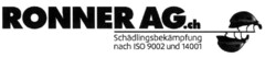 RONNER AG.ch Schädlingsbekämpfung nach ISO 9002 und 14001