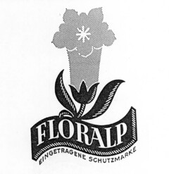 FLORALP EINGETRAGENE SCHUTZMARKE