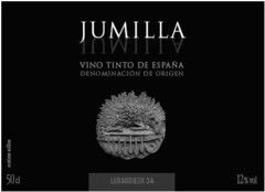 JUMILLA VINO TINTO DE ESPAÑA DENOMINACION DE ORIGEN LEBARDIEUX SA