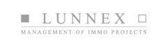 LUNNEX MANAGEMENT OF IMMO PROJECTS