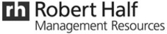 rh Robert Half Management Resources
