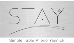 STAY Simple Table Alleno Yannick
