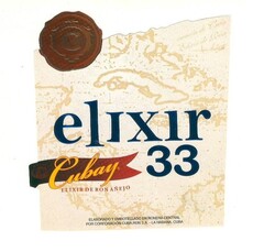 elixir 33 Cubay ELIXIR DE RON AÑEJO